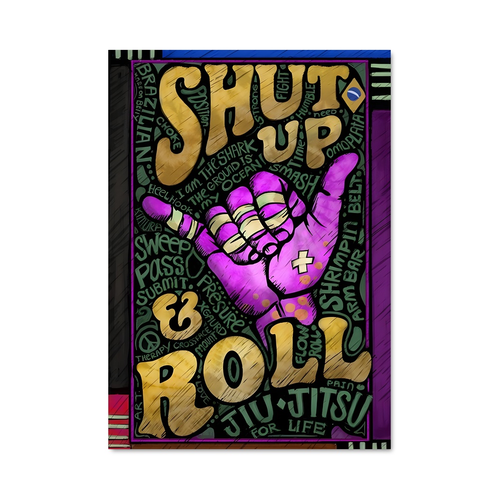 Poster Bjj Ninja